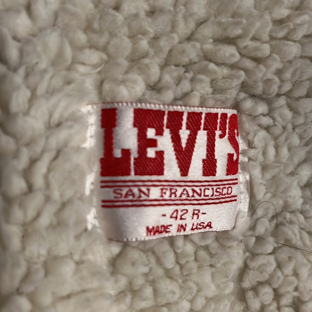 Levi’s fleece lined Jean jacket - Picture 10 of 13